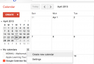 How Teachers Can Use Google Calendar as a Class Website - Create a New Calendar
