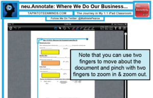 neu.Annotate+ Digital PDF Annotation App for iPad iOS iPhone | Educational Technology