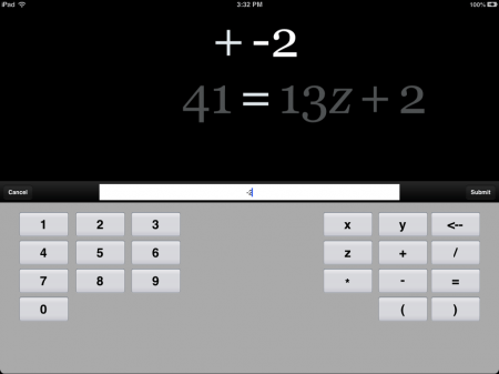 Algebra Touch Math App for iOS iPad iPhone | Euclidean Fountain