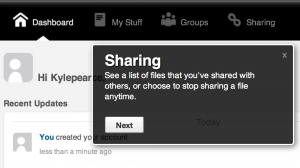 Share Dropbox Folders with CX Cloud Computing