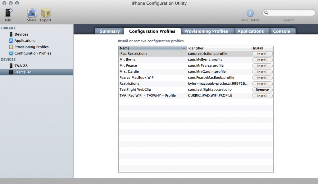 How to Setup iPad With iPhone Configuration Utility