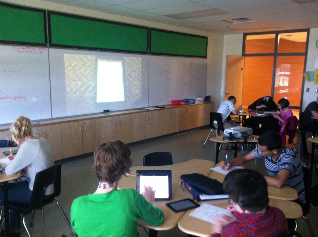 Real World Solving Linear Systems of Equations - Creating Student Math Videos