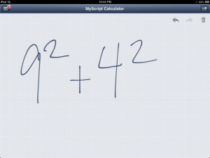 MyScript Calculator - Write On Your Calculator