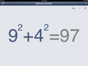 MyScript Calculator - Write On Your Calculator - Even Difficult Calculations