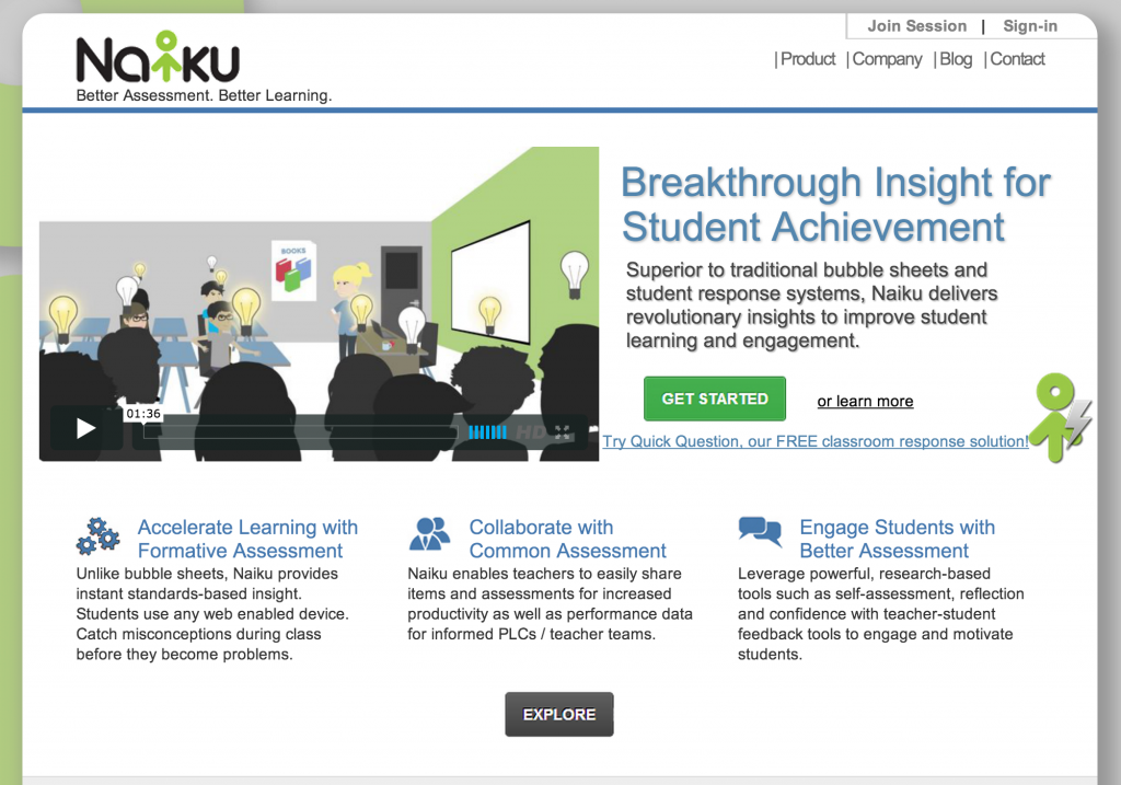 Naiku Quick Question Classroom Response System | Classroom Clicker Alternative