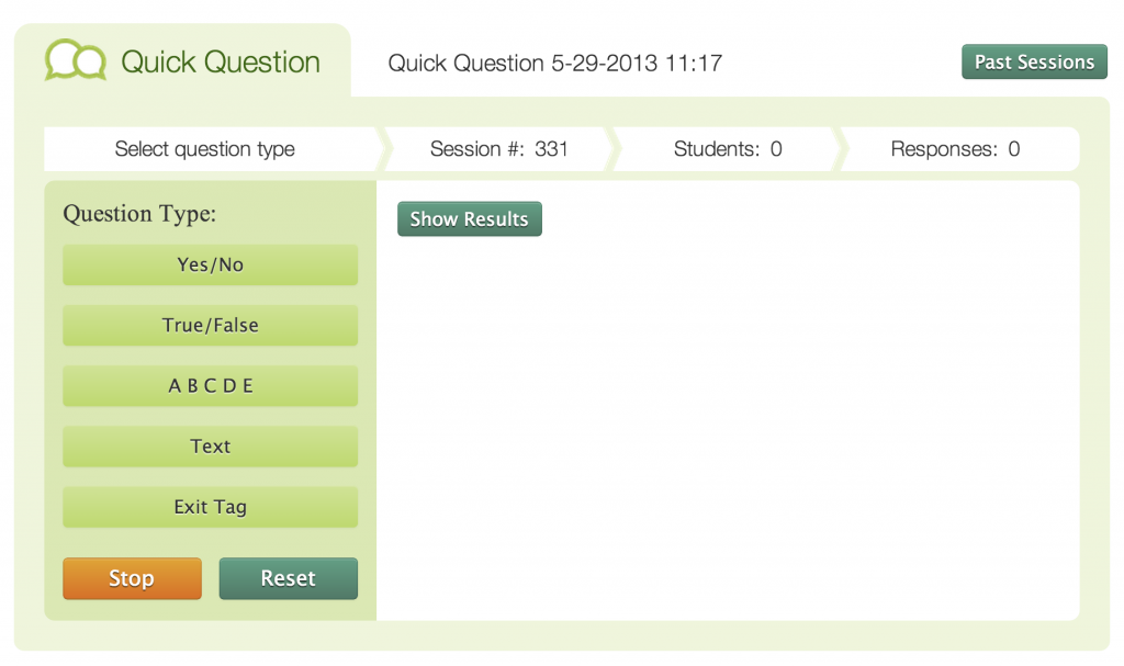 Your First Naiku Quick Question Clicker Session