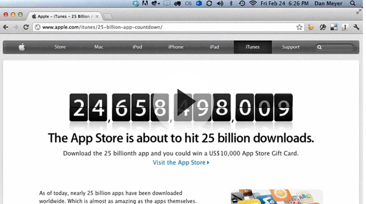 25 Billion Apps