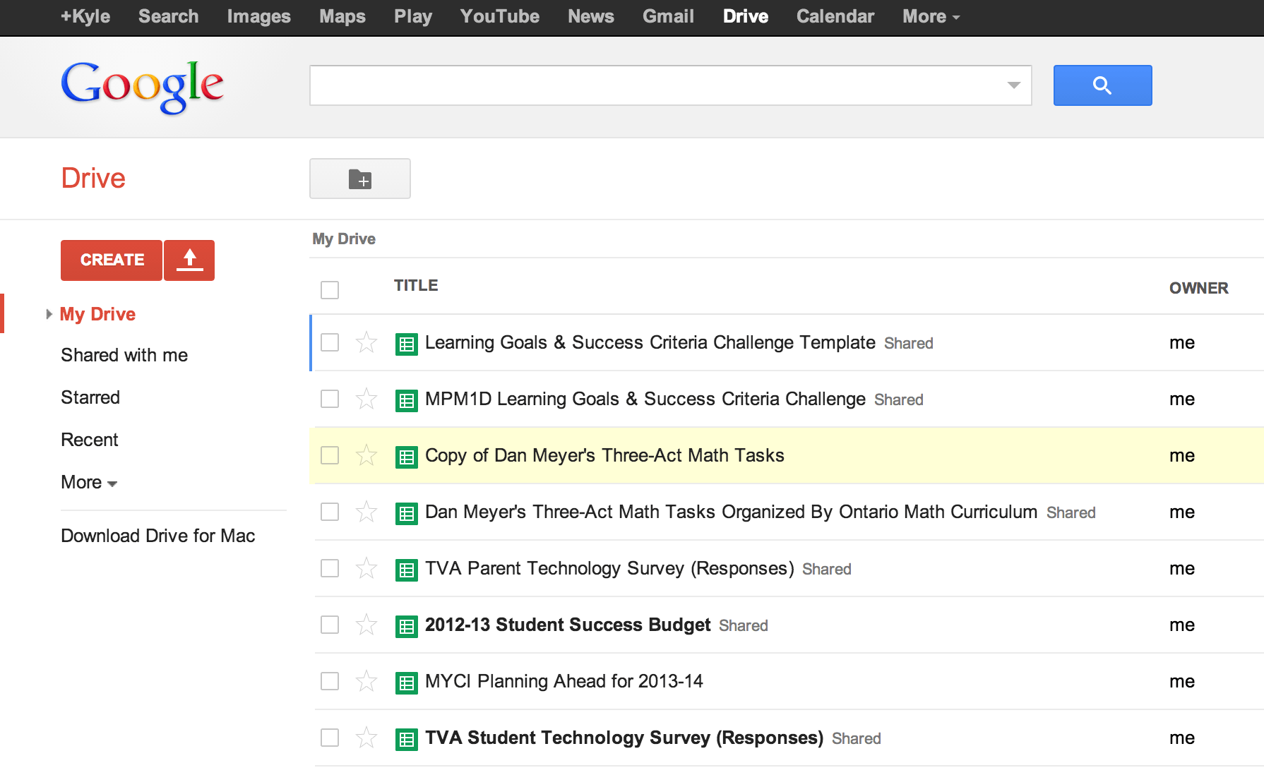 Go To Google Drive To Create A Spreadsheet Tap Into Teen Minds