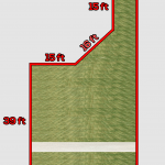 Dimensions of the Lawn from Above