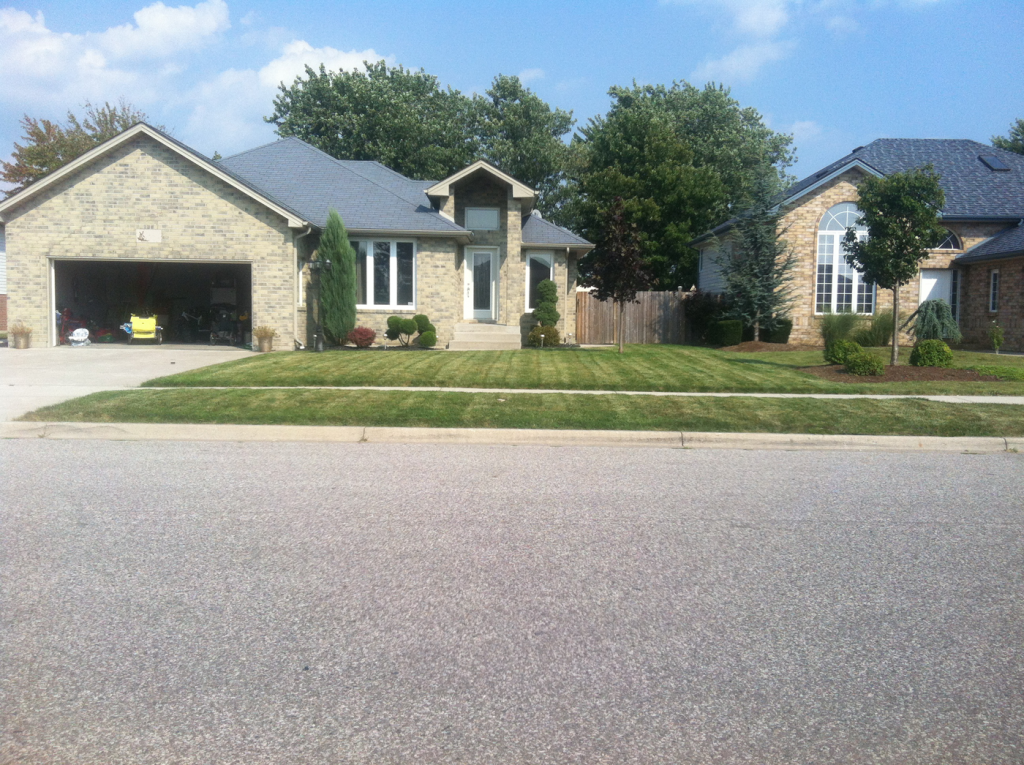 Mowing the Law - Real World Math - Front Yard View