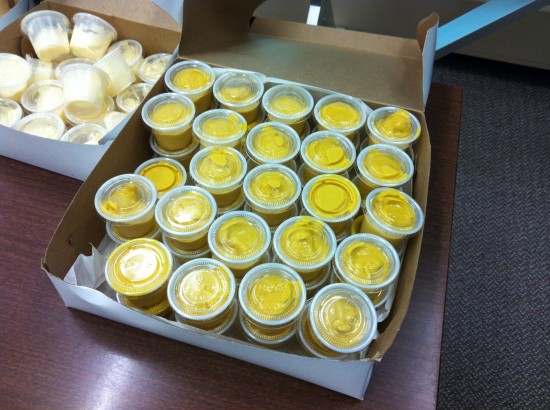 Mustard Mayhem Real World Math - Full Tray of Mustard