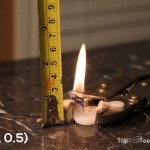 Candle's Burning for 333mins,0.5cm
