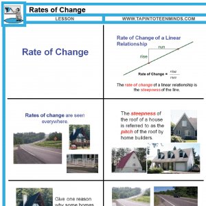 5.3 – Rates of Change | Math Task Template