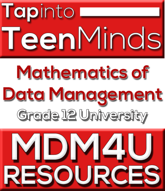 MDM4U Grade 12 Data Management Mathematics Handouts Resources mdm4u-grade-12-data-management-mathematics-handouts-resources