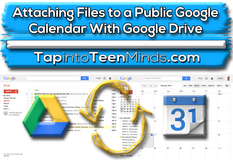 Attaching Files to Your Public Google Calendar With Google Drive - Tap