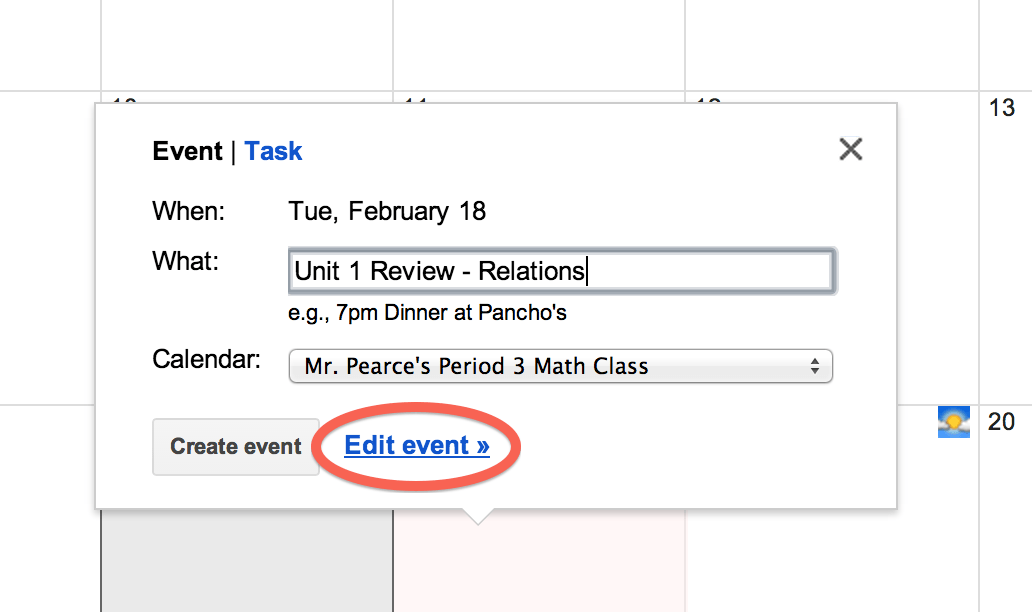 Attaching Files to Your Public Google Calendar With Google Drive