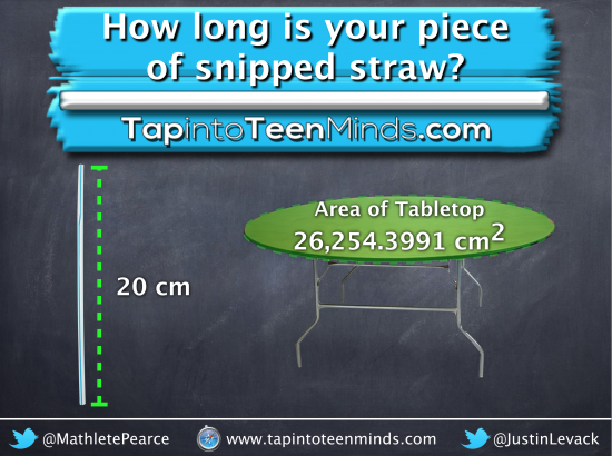 Snipping Straws 3 Act Math Task | How long is your piece of snipped straw?