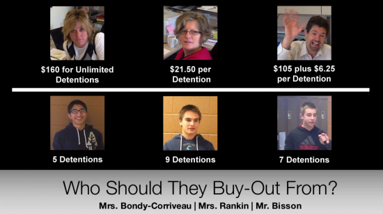 The Detention Buy-Out - Which administrator should they buy-out from?
