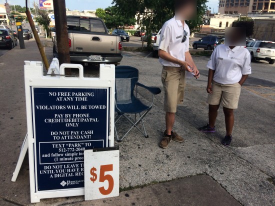 Public Parking Pay By Phone - Two Attendants