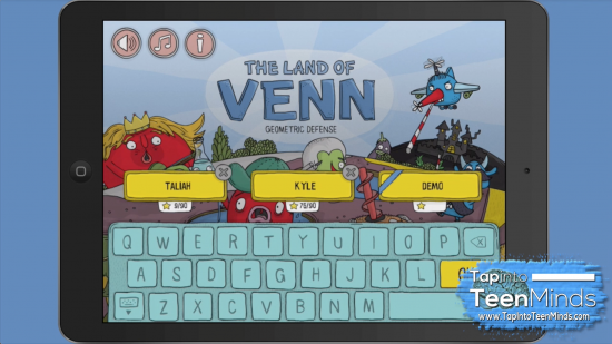 Create a User to Play The Game - The Land of Venn