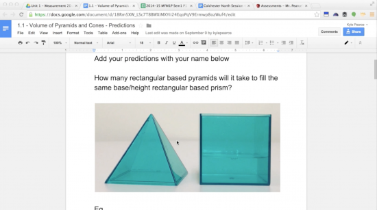 Google Teacher Academy Video - Using Google Docs to Collaborate with Students in Class