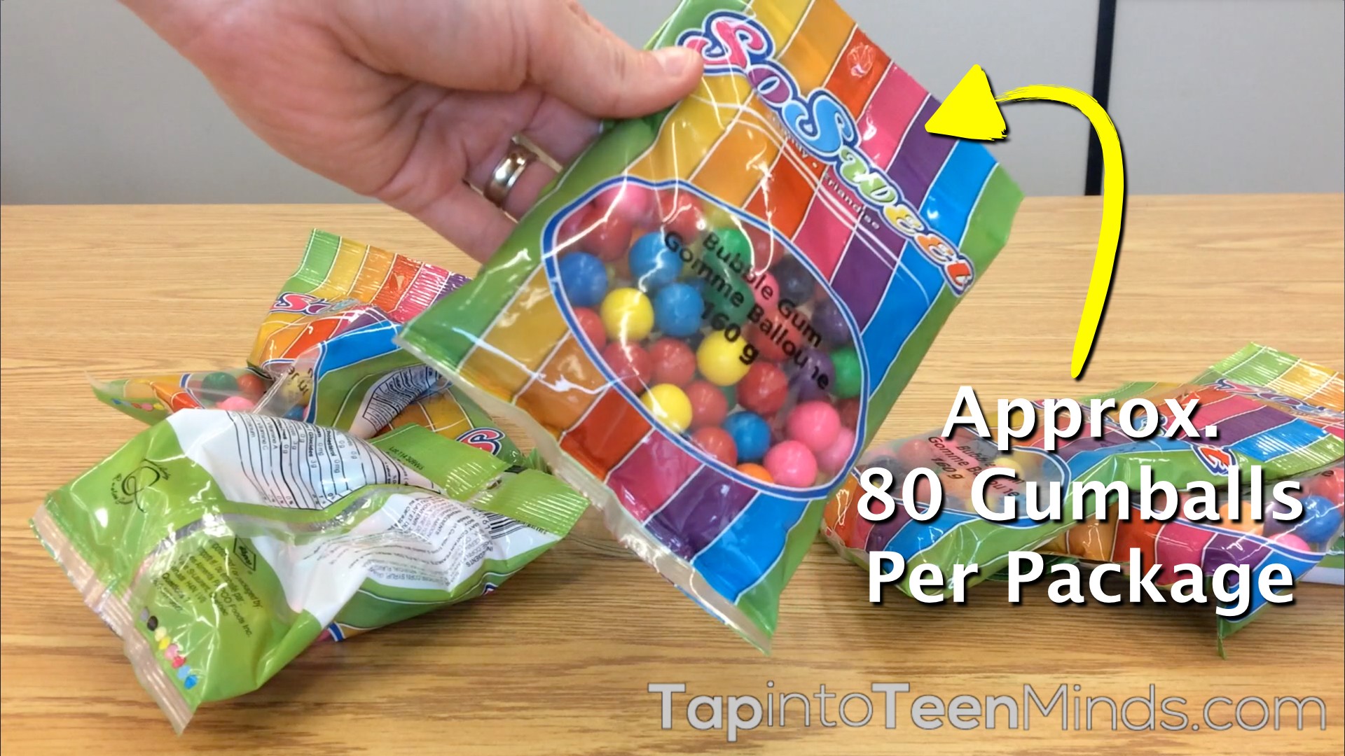 Guessing Gumballs - Act 2 - Number of Gumballs Per Package