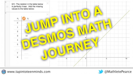 Jump Into a Desmos Math Journey: Representations of Linear Relations