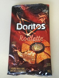 Doritos Roulette - Front Of Bag - Weight of Bag