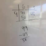9 times x + 5 equals 99 - Number Sense Algebra and Distribution Student Exemplar 10