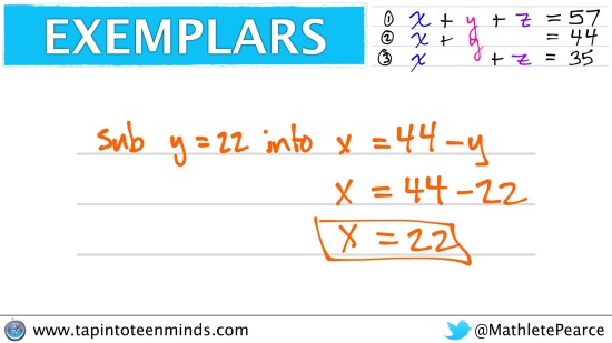 Counting Candies Sequel Exemplar With LONG System of Equations