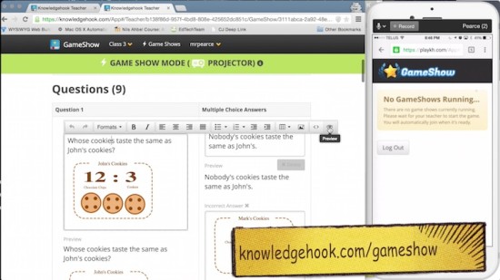 Knowledgehook Gameshow Custom Question Creation Shell