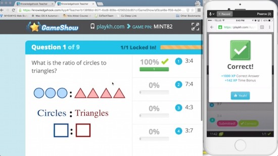 Knowledgehook Gameshow Gamified Experience Points XP and Leveling Up copy