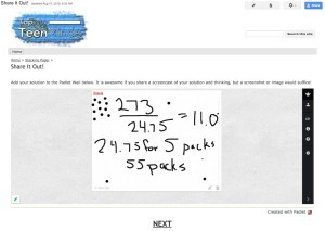 Interactive Math Tasks With Google Sites - Share It Out