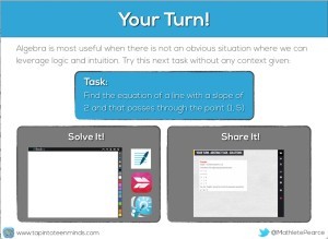 Stacking Paper Tasks iBook - Your Turn Abstract Problem