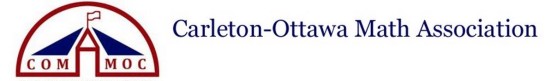 COMA OAME Logo Carleton Ottawa Mathematics Association copy