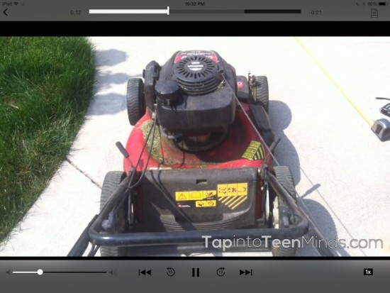 Curious Math iTunes U Course - 08 Mowing the Lawn Task Videos Play Right From iTunes