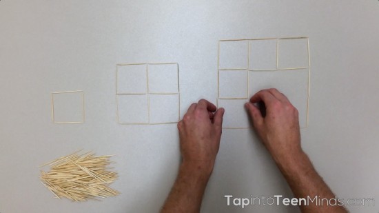 Placing Toothpicks Sequel 3 Act Math Task - Identifying Linear and Non-Linear Relations