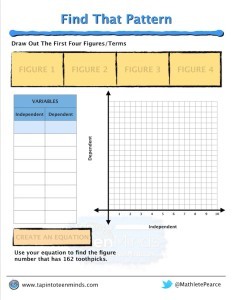 Placing Toothpicks Part 3 - 3 Act Math Task Template Screenshot