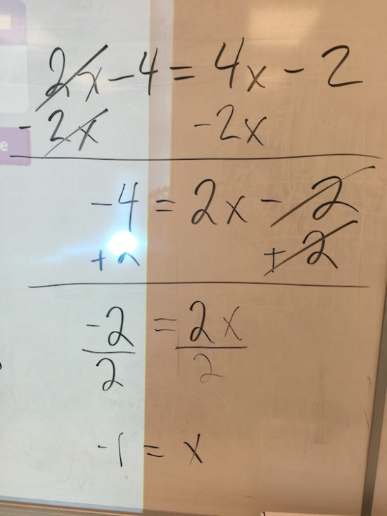 Solving Equations With Distribution Algebraically