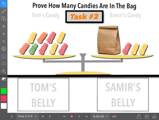 Sour Patch Kids - Solving Equations Visually - Task 2