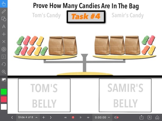 Sour Patch Kids - Solving Equations Visually - Task 4