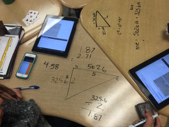 Student Exemplars Non-Permanent Surface - Taco Cart Pythagorean Theorem 1