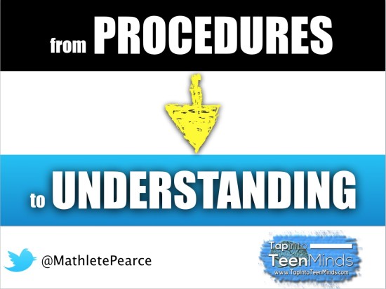 Tips Moving From Math Procedures to Understanding