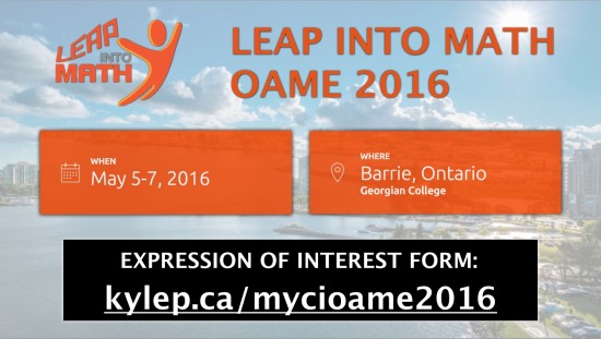 MYCI OAME 2016 Expression of Interest Form