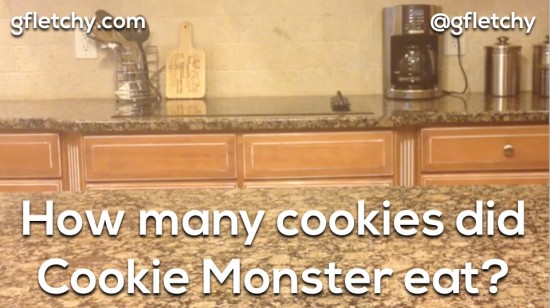 Cookie Monster 3 Act Math Task - Graham Fletcher