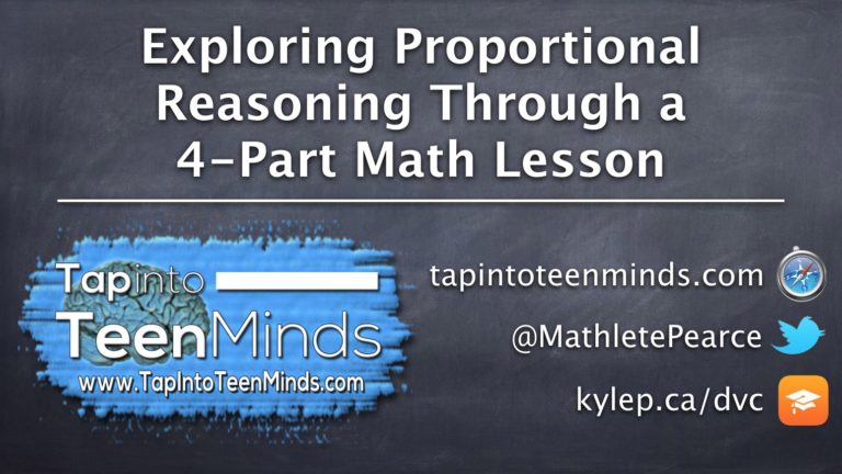 OTF Connect – Exploring Proportional Reasoning Through a 4-Part Math Lesson