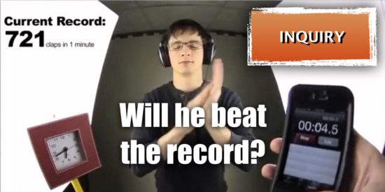 Fast Clapper Act 1 - Will He Beat The Record?