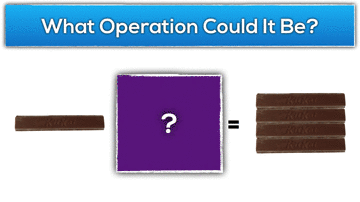 Fraction as Operator - Gimme a Break - What Operation Could It Be?