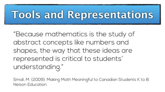  Tools and Representations - representations are critical to understanding