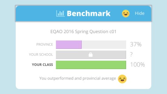 Knowledgehook Gameshow EQAO Benchmark Tool Free